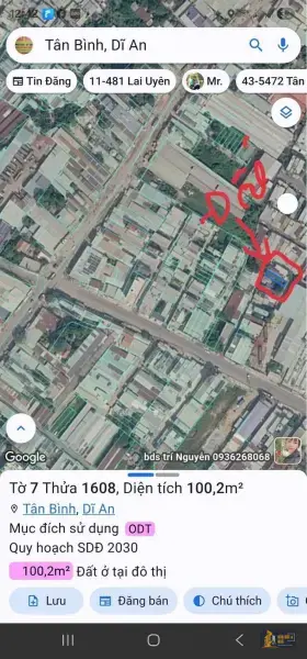 Bán đất vị trí trung tâm Nhà ở kín