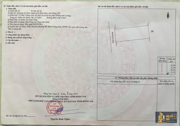 Chính chủ cần bán lô đất đường Nguyễn Trung Trực