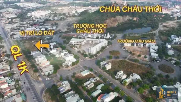 Bán đất vị trí Kinh Doanh KDC Châu Thới